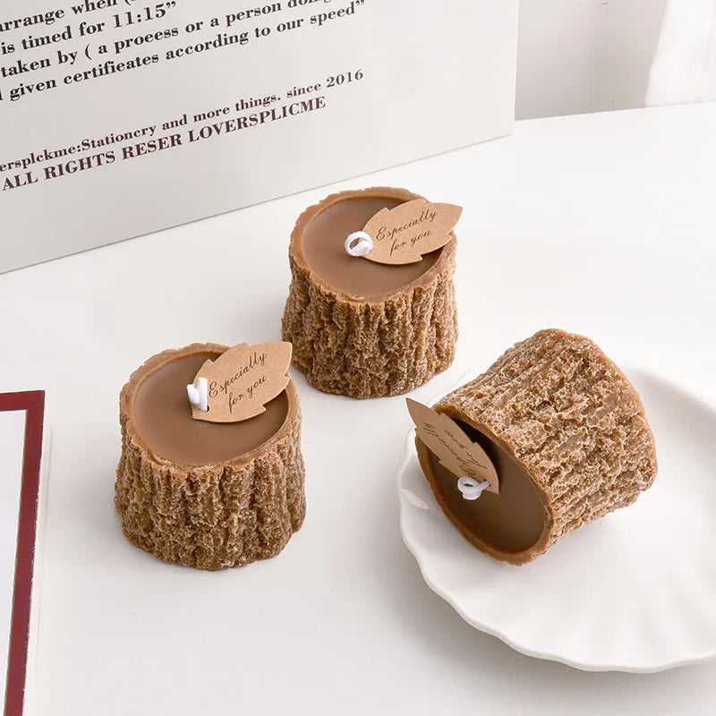 Duftende dekorativt lys – Naturlig design