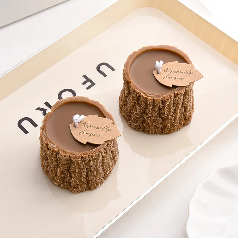 Duftende dekorativt lys – Naturlig design